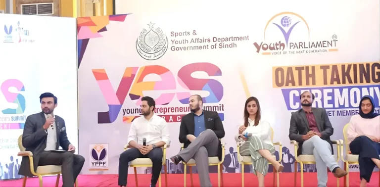 YOUNG ENTREPRENEURS SUMMIT & Youth Parliament Sindh Cabinet OATH TAKING